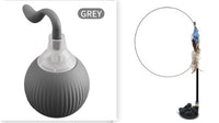 HKM-495955 Interactive Cat Toy Ball with Auto Shut-Off and Three Speed Modes