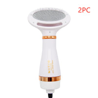 HKM-526291 Two-in-One Pet Hair Dryer and Styling Comb with Adjustable Heat Settings for Dogs and Cats