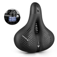 HKM-574163 Comfortable Soft Silicone Mountain Bike Saddle - Universal Fit