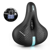 HKM-574163 Comfortable Soft Silicone Mountain Bike Saddle - Universal Fit