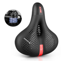 HKM-574163 Comfortable Soft Silicone Mountain Bike Saddle - Universal Fit