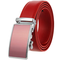 HKM-922771 Men's Multi-Colour Automatic Buckle Belt - Stylish and Versatile Accessory