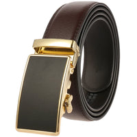 HKM-922771 Men's Multi-Colour Automatic Buckle Belt - Stylish and Versatile Accessory