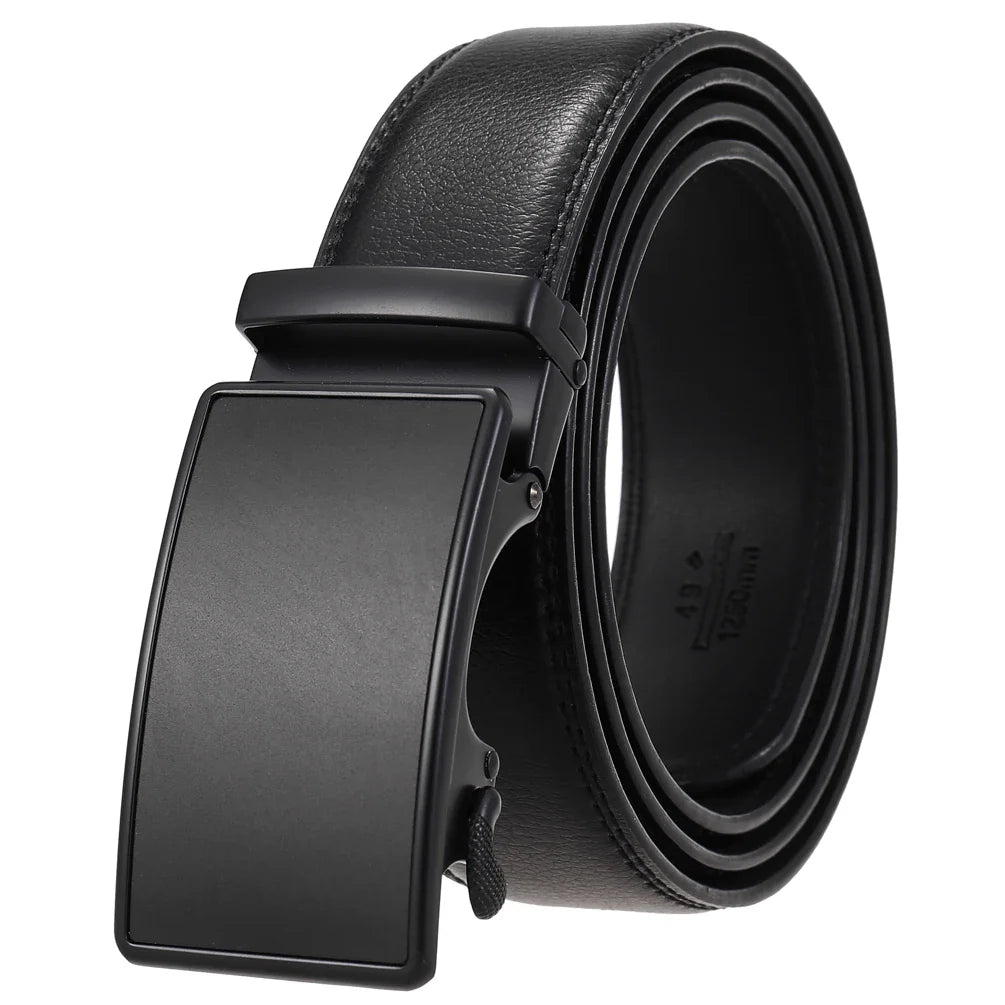 HKM-922771 Men's Multi-Colour Automatic Buckle Belt - Stylish and Versatile Accessory