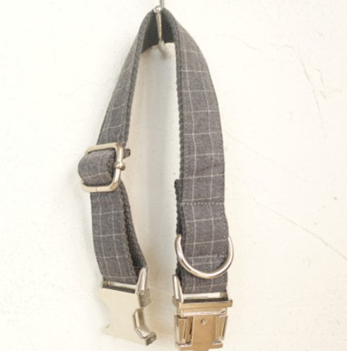 HKM-873875 Creative Polyester Dog Collar with Adjustable Sizing