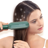 HKM-190227 K.SKIN KD380K Heated Hair Styling Brush Straightener - Fast Heating, Anti-Scald, Ceramic Technology