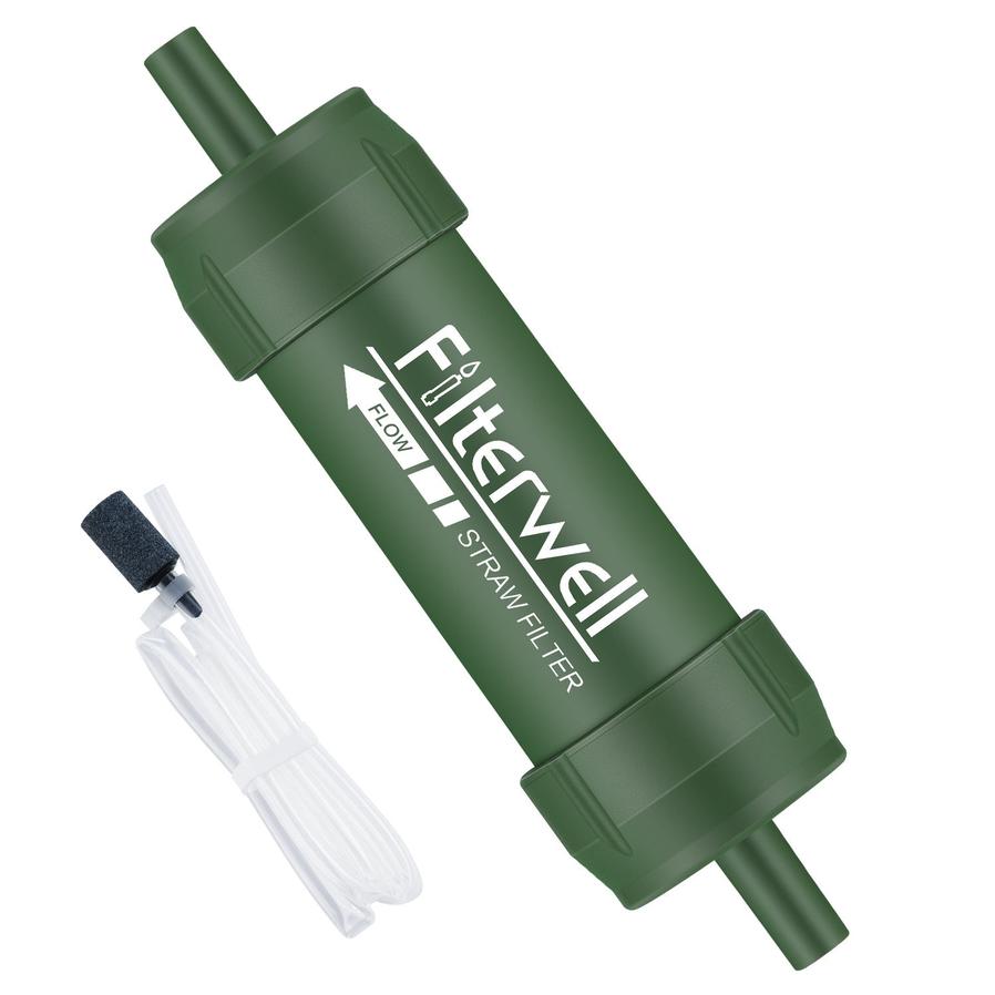 KTX-611219 Portable Water Purification Straw for Camping and Outdoor Activities