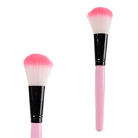 HKM-491539 Professional Makeup Brush Bag with Wooden Handle and Rayon Brushes