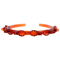 HKM-619667 Woven Multi-Layer Wave Bangs Headband - Plastic/Resin, 11x13.5cm