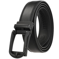 HKM-544211 Luxury Genuine Leather Belt for Men - Fashionable Cowhide Design, Durable and Stylish Accessory