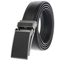 HKM-544211 Luxury Genuine Leather Belt for Men - Fashionable Cowhide Design, Durable and Stylish Accessory