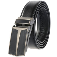 HKM-544211 Luxury Genuine Leather Belt for Men - Fashionable Cowhide Design, Durable and Stylish Accessory