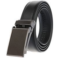 HKM-544211 Luxury Genuine Leather Belt for Men - Fashionable Cowhide Design, Durable and Stylish Accessory