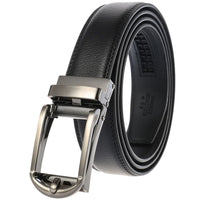 HKM-544211 Luxury Genuine Leather Belt for Men - Fashionable Cowhide Design, Durable and Stylish Accessory