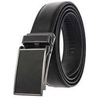 HKM-544211 Luxury Genuine Leather Belt for Men - Fashionable Cowhide Design, Durable and Stylish Accessory