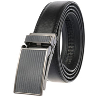 HKM-544211 Luxury Genuine Leather Belt for Men - Fashionable Cowhide Design, Durable and Stylish Accessory