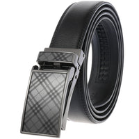 HKM-544211 Luxury Genuine Leather Belt for Men - Fashionable Cowhide Design, Durable and Stylish Accessory