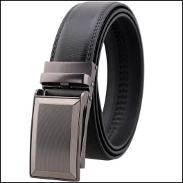 HKM-544211 Luxury Genuine Leather Belt for Men - Fashionable Cowhide Design, Durable and Stylish Accessory