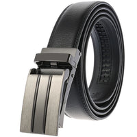 HKM-544211 Luxury Genuine Leather Belt for Men - Fashionable Cowhide Design, Durable and Stylish Accessory