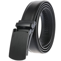 HKM-592787 Men's 3.0CM Wide Fashion Ratchet Buckle Belt - Adjustable, Durable Design