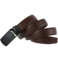 HKM-592787 Men's 3.0CM Wide Fashion Ratchet Buckle Belt - Adjustable, Durable Design