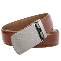 HKM-592787 Men's 3.0CM Wide Fashion Ratchet Buckle Belt - Adjustable, Durable Design