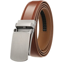 HKM-592787 Men's 3.0CM Wide Fashion Ratchet Buckle Belt - Adjustable, Durable Design