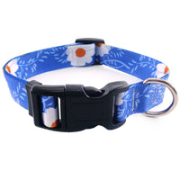 HKM-770963 Bohemian Digital Printing Pet Collars - Adjustable Polyester Dog Collars for All Seasons