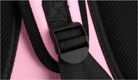 HKM-707859 Spacious Pet Travel Backpack for Cats and Dogs with Outdoor Strap and Capsule Design