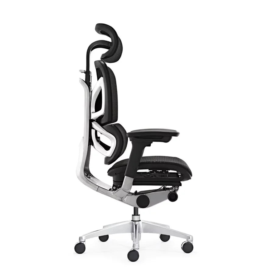 KTX-910995 Ergonomic Leather Office Chair with 360-Degree Swivel Function for PC and Desk Use