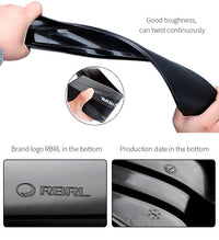 HKM-201491 Mountain Bike Mudguard for 24'-29' Bikes - Eco-Friendly Plastic & Soft Rubber, Quick Disassembly Design