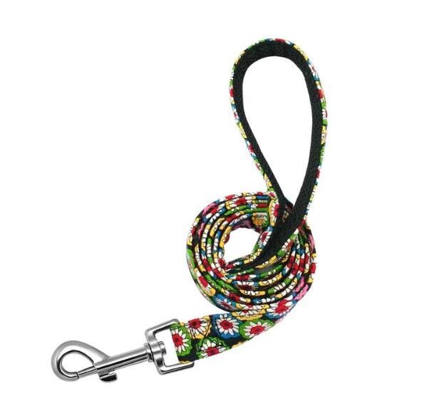 HKM-574675 Nylon Dog Leash for Personalized Pet Collars