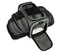 HKM-594899 Pet Trolley Bag with Mesh Design for Car Travel
