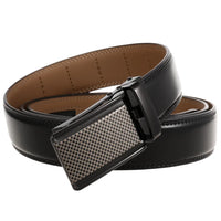 HKM-903507 Men's and Women's Zinc Alloy Buckle Adjustable Ratchet Belt – Model LY33-1853-2