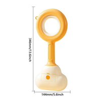 HKM-882579 Cloud-Shaped Pooper Scooper for Dogs and Cats - Comfortable No-Contact Waste Cleanup Tool in White and Blue