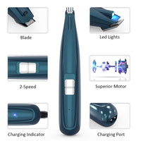 HKM-382547 Rechargeable Electric Hair Clippers for Dogs and Cats with Oil Bottle Option
