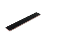 HKM-231955 Black Polished Nail File with Oblong and Curved Shapes for Perfect Nail Shaping