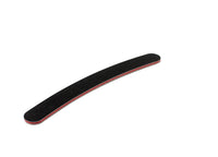 HKM-231955 Black Polished Nail File with Oblong and Curved Shapes for Perfect Nail Shaping