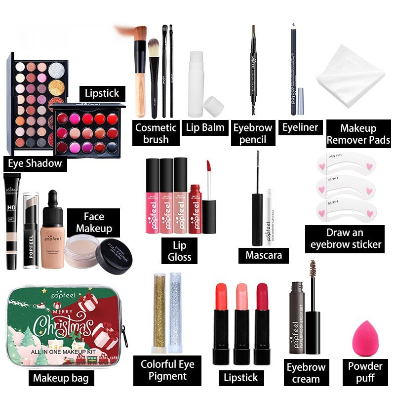 HKM-962643 Festive Mermaid Makeup Set for Creative Styles and Performances