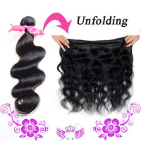 HKM-059155 Peruvian Virgin Body Wave Hair Extensions, Natural Color, 100g, 8-30 Inch, 7A Grade, Real Human Hair