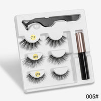 HKM-057811 Handmade Magnetic False Eyelashes Made from High-Grade Fiber