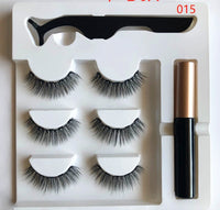 HKM-057811 Handmade Magnetic False Eyelashes Made from High-Grade Fiber