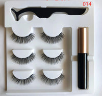 HKM-057811 Handmade Magnetic False Eyelashes Made from High-Grade Fiber
