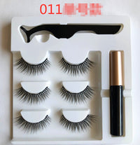 HKM-057811 Handmade Magnetic False Eyelashes Made from High-Grade Fiber