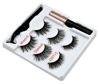 HKM-057811 Handmade Magnetic False Eyelashes Made from High-Grade Fiber