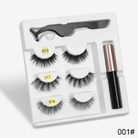 HKM-057811 Handmade Magnetic False Eyelashes Made from High-Grade Fiber