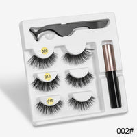 HKM-057811 Handmade Magnetic False Eyelashes Made from High-Grade Fiber