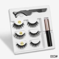 HKM-057811 Handmade Magnetic False Eyelashes Made from High-Grade Fiber