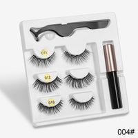 HKM-057811 Handmade Magnetic False Eyelashes Made from High-Grade Fiber