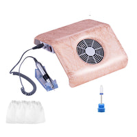 HKM-427411 Two-in-One Nail Dust Vacuum Cleaner with Polishing Function - Model 270A, 23W, Silent Operation